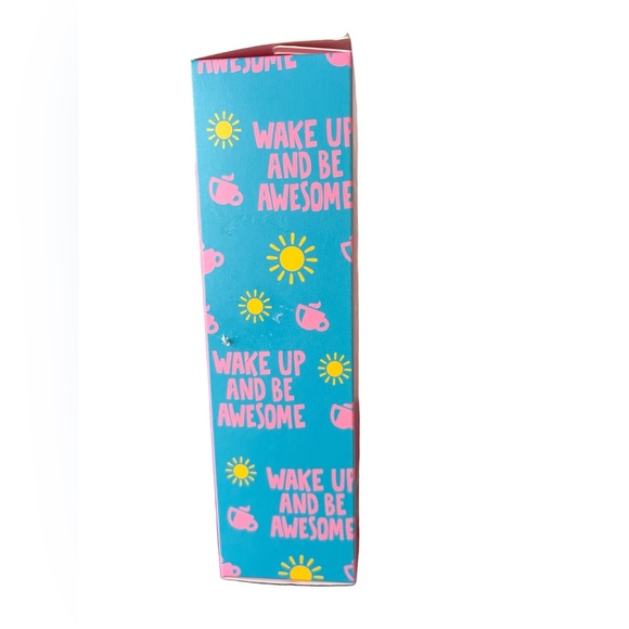 New Studio Dry Oversized Shower Cap - "Wake Up and Be Awesome" Print - Picture 4 of 6